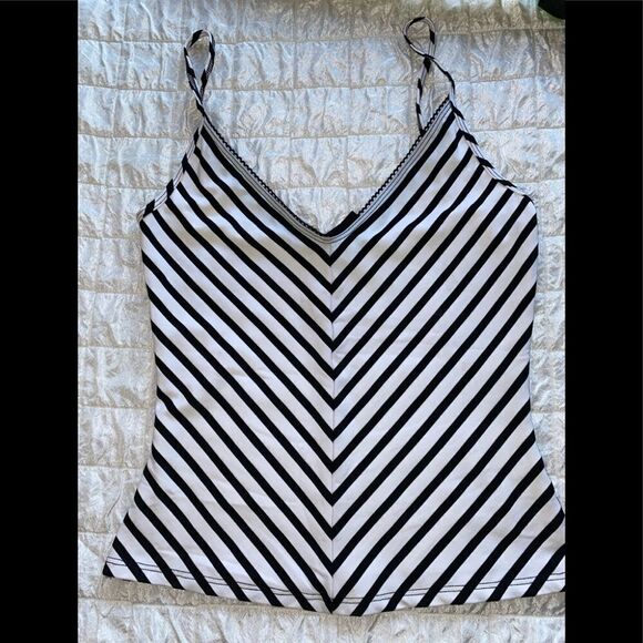🆕guess collections striped nautical bodycon tank - Picture 1 of 9